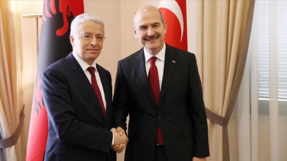 Bakan Soylu Arnavutluk'ta