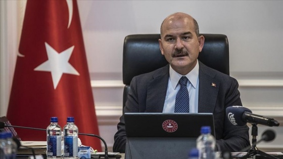 Bakan Soylu, vali, emniyet müdürü ve jandarma komutanlarıyla koronavirüs tedbirlerini görüştü