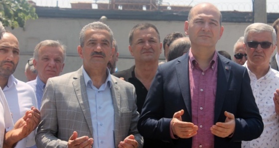 Bakan Soylu, Yalova'da cenaze namazına katıldı