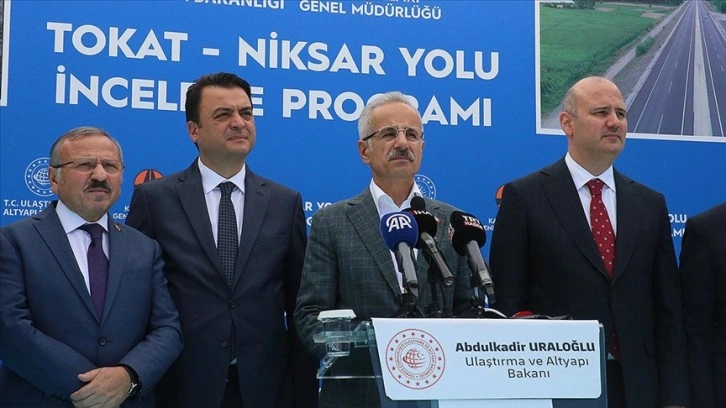 Bakan Uraloğlu: Tokat-Niksar kara yolu projesi ile 550 milyon liralık tasarruf sağlamış olacağız