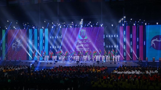 Bakü'de Avrupa Gençlik Olimpik Yaz Festivali coşkusu