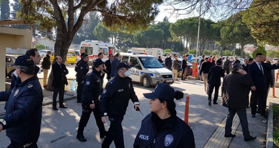 Balıkesir Adliyesi'nde gaz sızıntısı! Çok sayıda kişi gazdan etkilendi