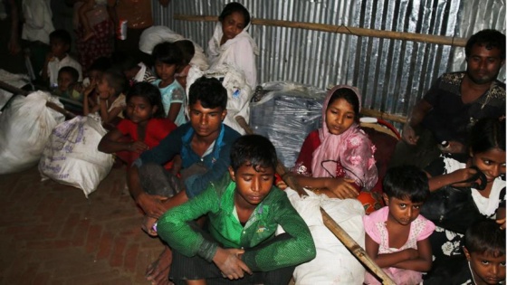 Bangladeş'teki Arakanlı sığınmacılar ishalle mücadele ediyor