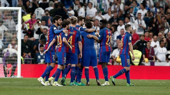 Barcelona Bernabeu'dan lider döndü