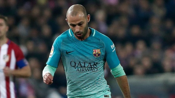 Barcelona'da Mascherano sakatlandı