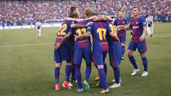 Barcelona Şampiyonlar Kupası'nda Juventus'u yendi