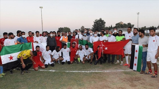 Barış Pınarı Futbol Turnuvası'nda 'dostluk' kazandı