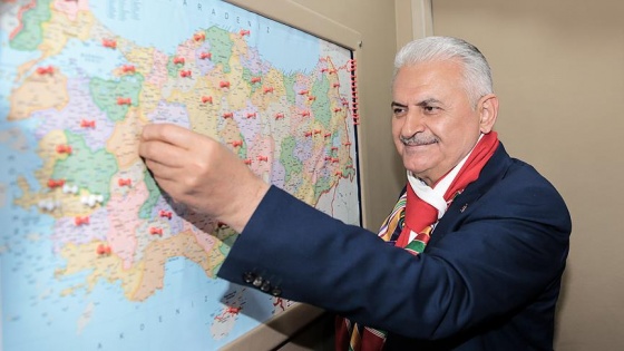 Başbakan Yıldırım 51 ilde miting yaptı