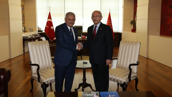 Başbakan Yıldırım-Kılıçdaroğlu görüşmesi sona erdi