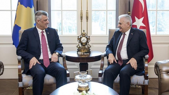 Başbakan Yıldırım, Taçi ile bir araya geldi