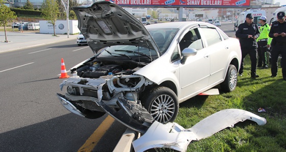 Başkent'te korkutan trafik kazası: 4'ü çocuk 6 yaralı