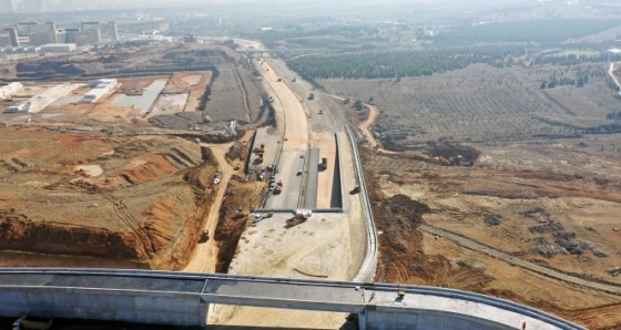 Başkent yolları göz dolduruyor