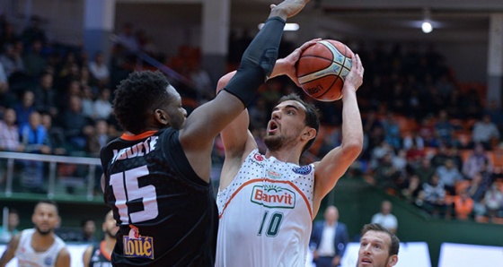 Basketbol Şampiyonlar Ligi: Banvit: 96 - Le Mans: 67