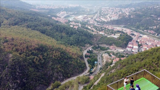 Batı Karadeniz'in yeni gözdesi 'orman denizi' manzaralı 'Ihlamur Teras'