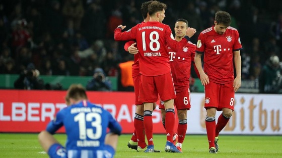 Bayern Münih Almanya Kupası'nda çeyrek finalde