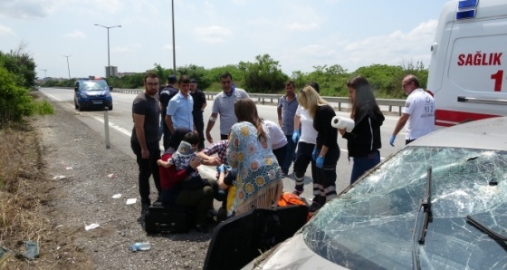 Bayram tatili için 700 kilometre katettiler, 300 metre kala kabusu yaşadılar