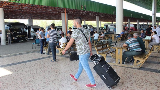 Bayram tatili uzadı otogarlarda yoğunluk başladı