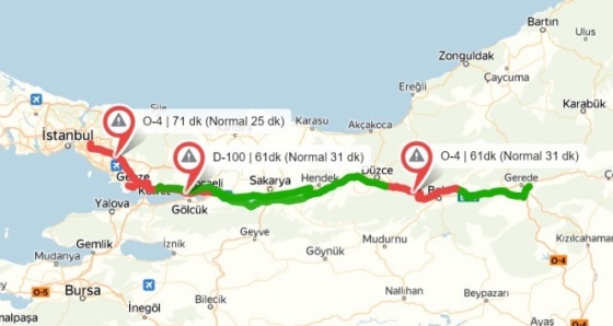 Bayram tatilinde yola çıkmak için en uygun günleri ve saatleri açıklandı