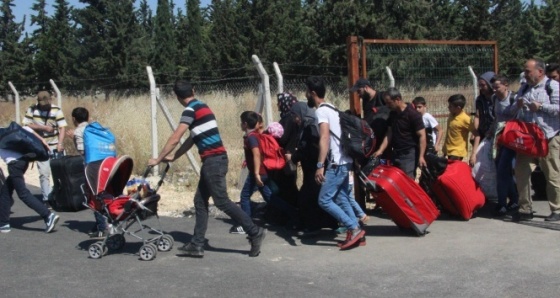 Bayrama giden Suriyelilerin sayısı 13 bine ulaştı