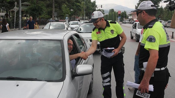 Bayramda 70 bin trafik polisi görev yapacak