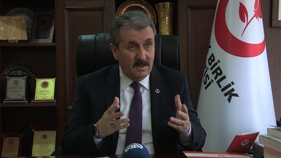 BBP Genel Başkanı Destici: Liderimizin çizgisine uygun 'evet' kararı aldık