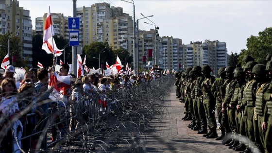 Belarus’taki protestolarda dün 774 kişi gözaltına alındı