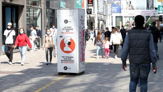 Belçika'da Kovid-19 vakaları marttan beri ilk kez arttı