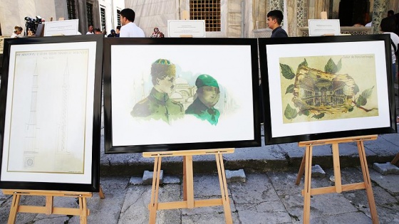 'Belgeler ve Resimlerle Ayasofya Sergisi' açıldı