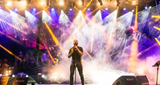 Berkay, Harbiye Açıkhava konserinde coşturdu