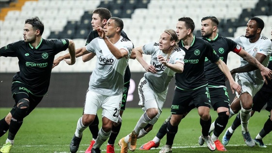 Beşiktaş evinde 3 puanın sahibi oldu