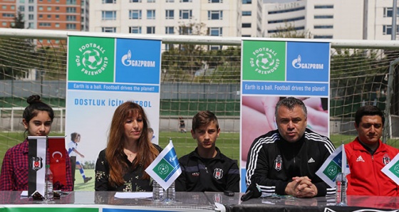 Beşiktaş, Futbol ve Dostluk Günü kutlamalarına ev sahipliği yaptı