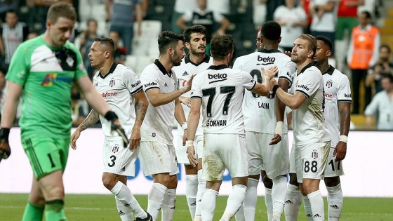 Beşiktaş gol yağmuruyla turladı