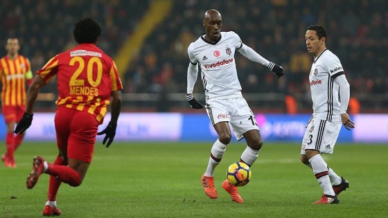 Beşiktaş Kayseri'den 1 puanla dönüyor