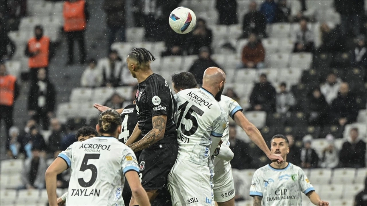 Beşiktaş Sipay Bodrum FK'yi 2-1 mağlup etti