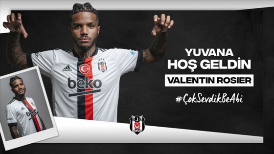 Beşiktaş, Valentin Rosier ile yeni sözleşme imzaladı