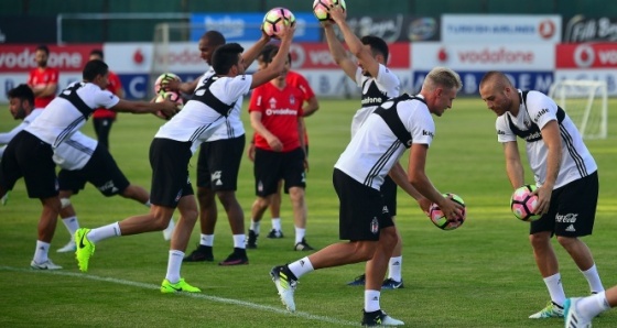 Beşiktaş, yeni sezon hazırlıklarını sürdürdü