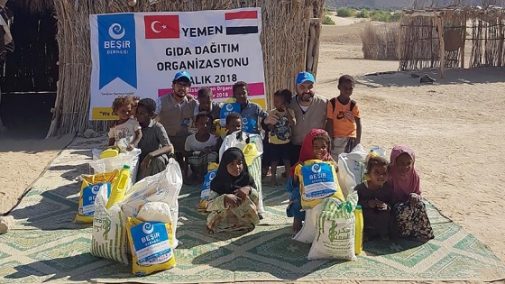 Beşir Derneği'nin Yemen'e yardımları sürüyor