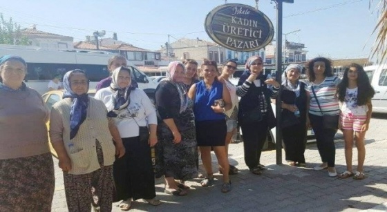 Beydağlı kadınlar Urla’yı keşfetti