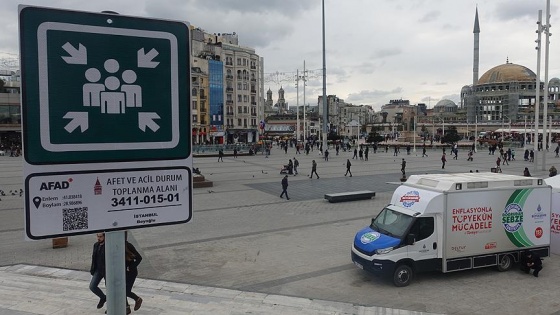 Beyoğlu'nda 42 toplanma alanı belirlendi