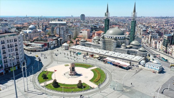 Beyoğlu'nda bazı meydan ve caddelerde yaya trafiğine kısıtlama