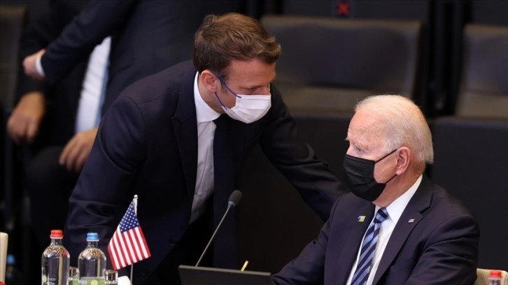 Biden ve Macron, Ukrayna-Rusya krizini görüştü