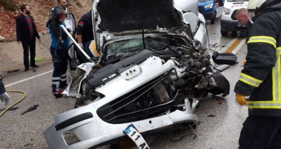 Bilecik'te trafik kazası: 1 ölü