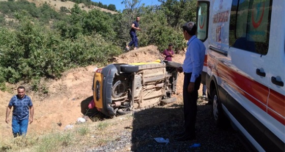 Bingöl’de trafik kazası:7 yaralı