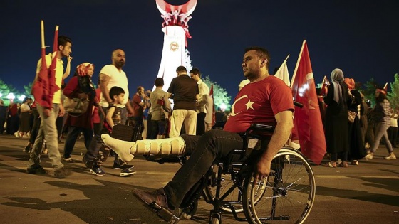 'Bir bacak değil, canım feda'