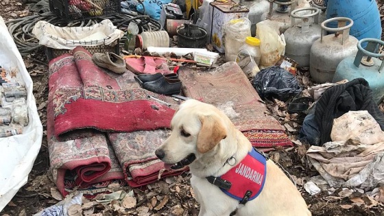 Bitlis'te patlayıcı yapımında kullanılan malzemeler ele geçirildi