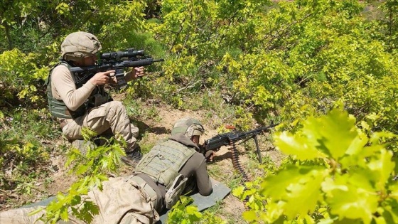 Bitlis'te terör operasyonunda bulunan 32 odalı sığınak imha edildi