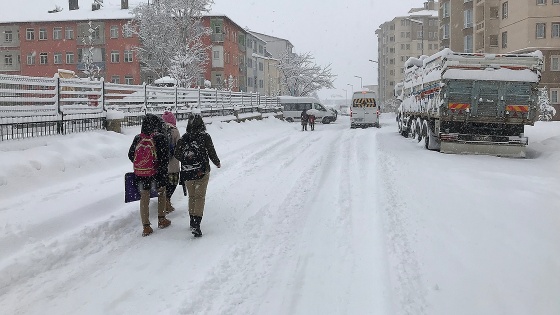 Bitlis ve Muş'ta eğitime kar tatili