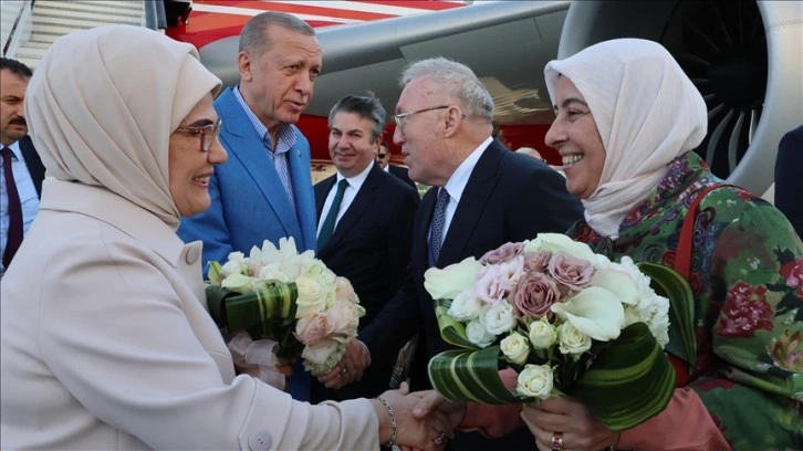 BM 78. Genel Kuruluna katılacak olan Cumhurbaşkanı Erdoğan, ABD'ye ulaştı