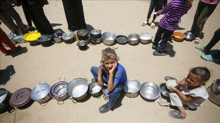 BM: Gazze'de yarım milyon insan 