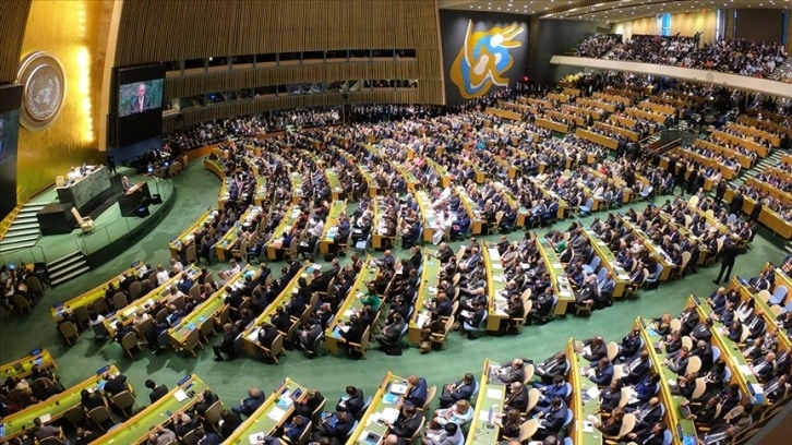 BM Genel Kurulu, Rusya'nın Ukrayna bölgelerini yasa dışı ilhakını kınayan kararı kabul etti